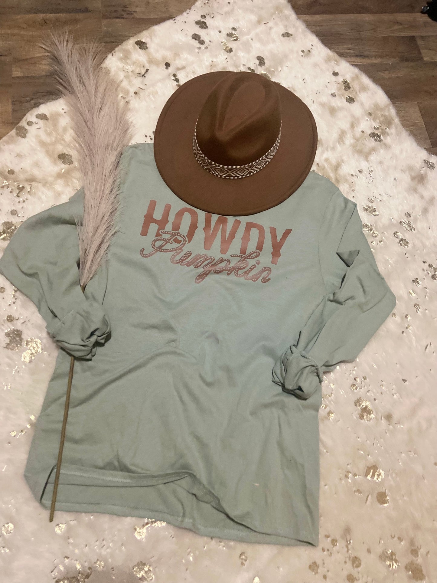 Howdy Pumpkin long Sleeve