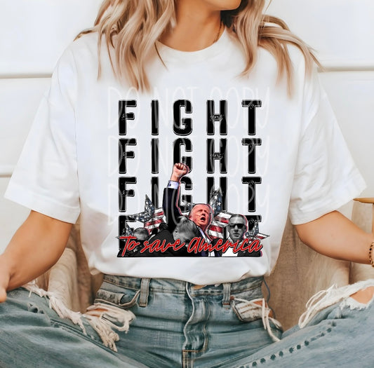 FIGHT MAGA Tee