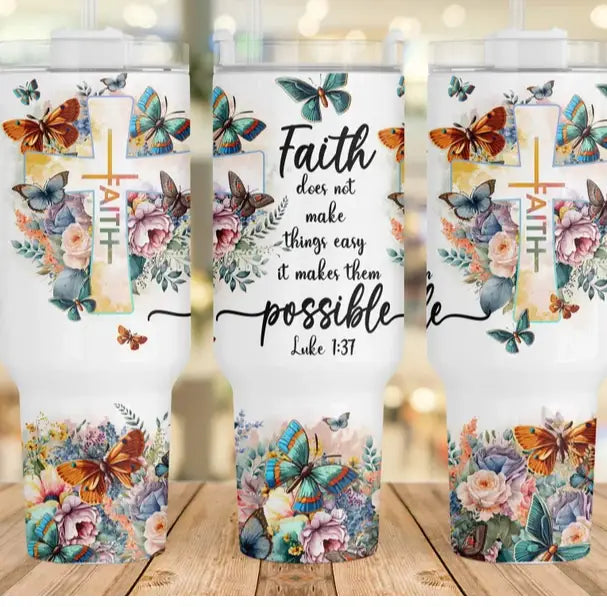 Faith 40 oz Tumbler