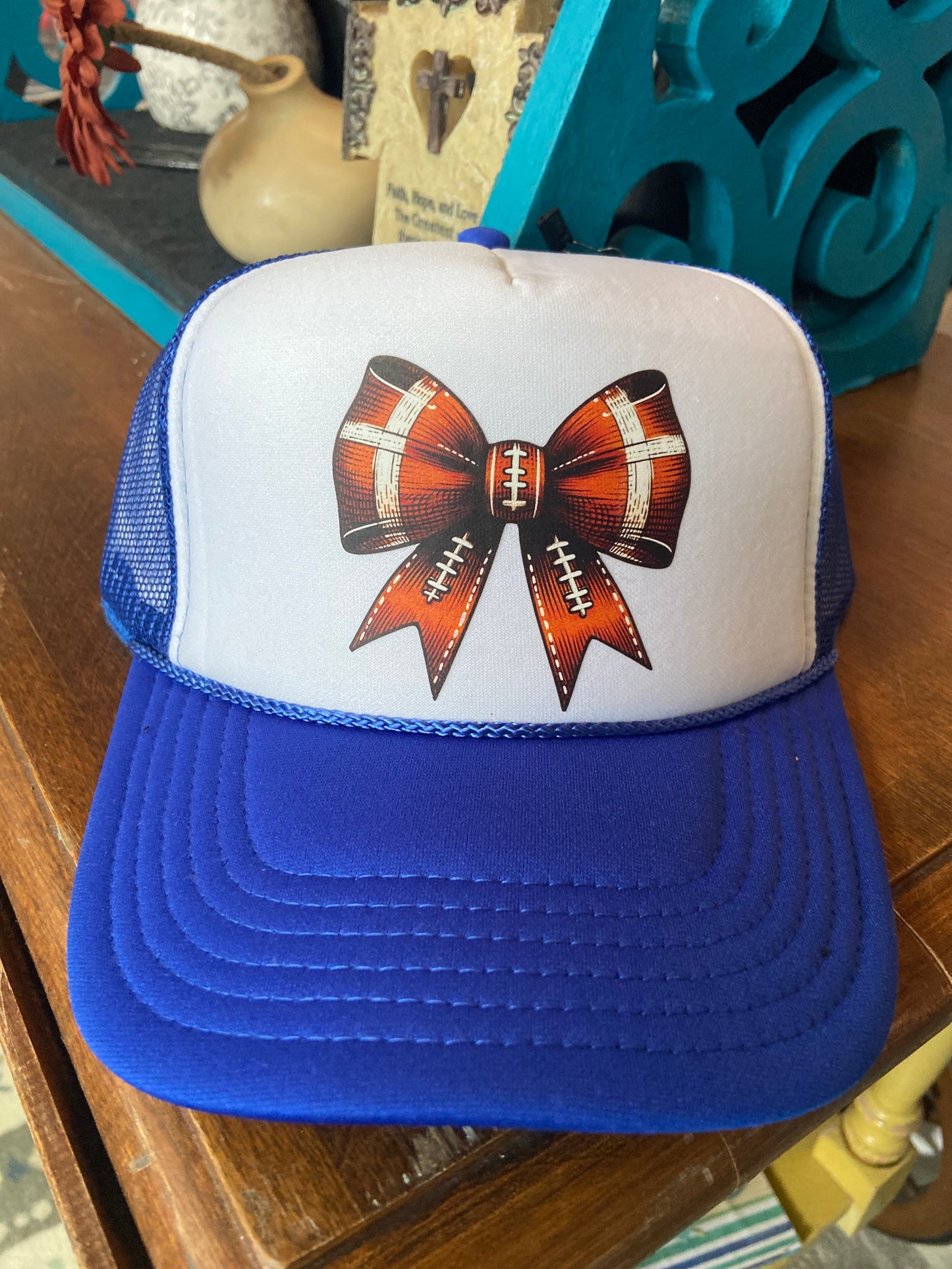 Bows for Football Hat