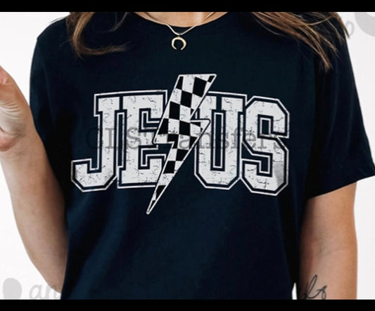 Checkered Jesus Adult