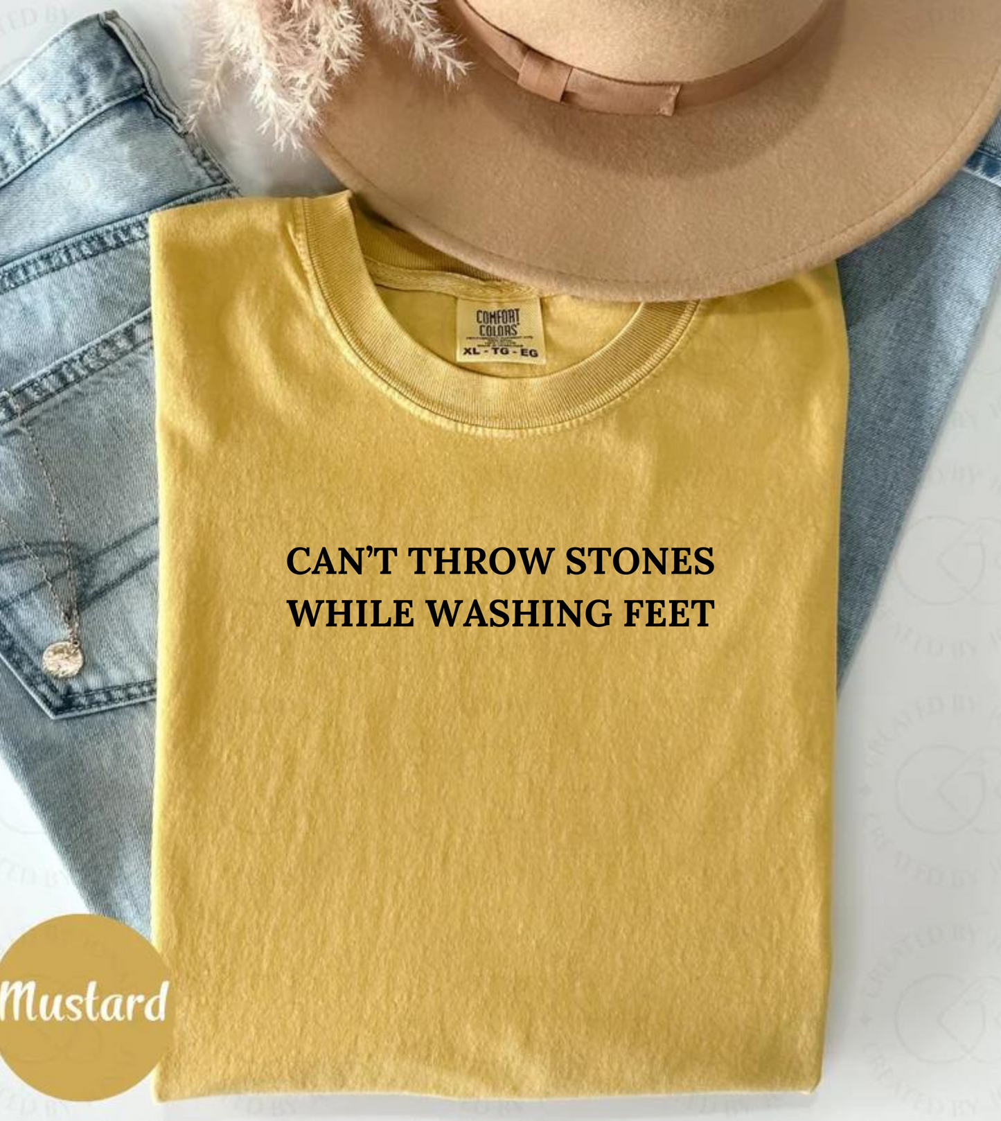 Cant Cast Stones Tee